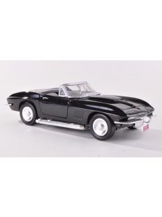   Motor-Max - Chevrolet Corvette Stingray Convertible (C2), schwarz, 1967, 1:24