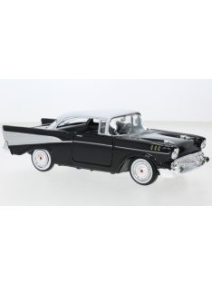   Motor-Max - Chevrolet Bel Air Hardtop Tuning, schwarz/Dekor, 1957, 1:24