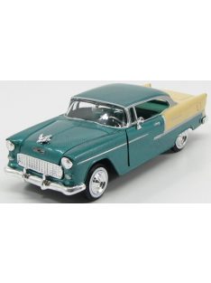 Motor-Max - CHEVROLET BEL AIR 2-DOOR 1955 GREEN MET CREAM