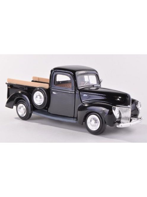 Motor-Max - Ford Pickup, schwarz, 1940, 1:24