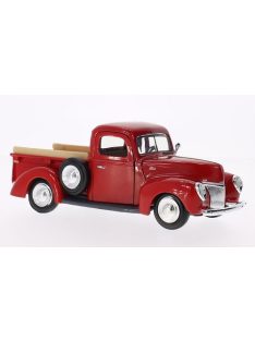 Motor-Max - Ford Pick Up, rot, 1940, 1:24