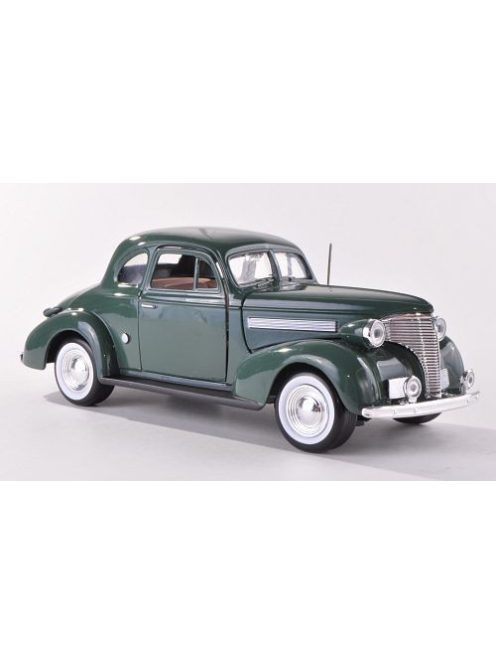 Motor-Max - Chevrolet Coupe, dunkelgrün, 1939, 1:24