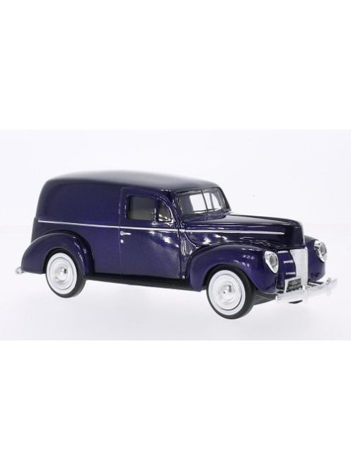 Motor-Max - Ford Sedan Delivery Van, violett, 1940, 1:24