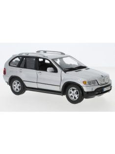 Motor-Max - BMW X5 (E53), silber, 1:24