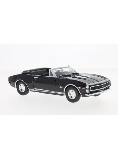 Motor-Max - Chevrolet Camaro SS Convertible, dunkelviolett, 1967, 1:24