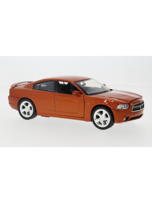 Motor-Max - Dodge Charger R/T, orange, 2011, 1:24