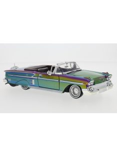 Motor-Max - Chevrolet Impala, lila/grün, 1958, 1:24