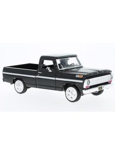 Motor-Max - Ford F-100 Pick Up, schwarz, 1969, 1:24