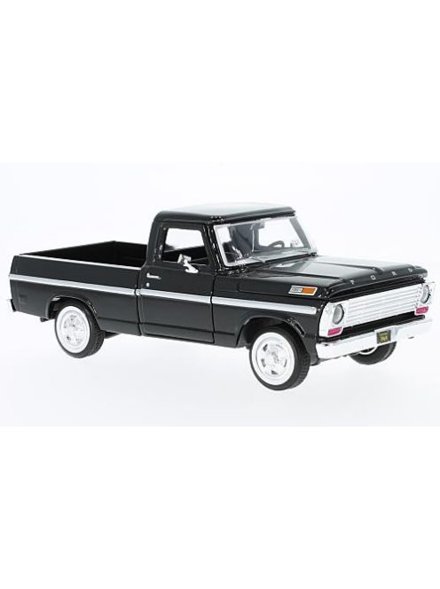 Motor-Max - Ford F-100 Pick Up, schwarz, 1969, 1:24