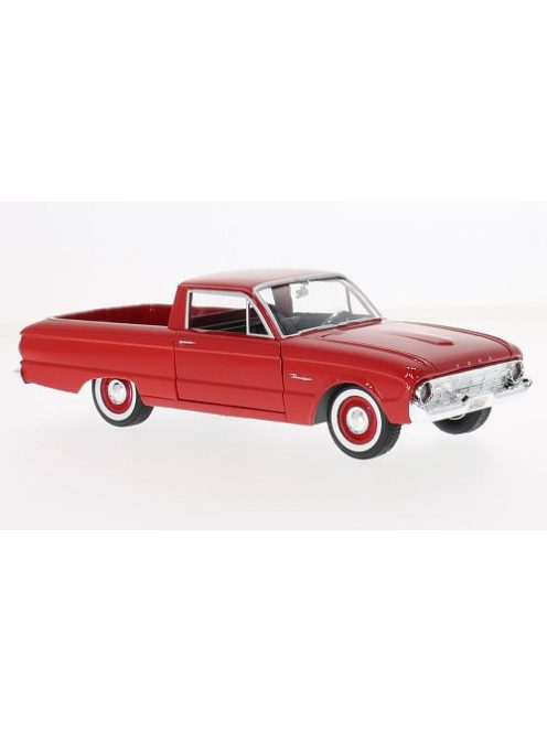 Motor-Max - Ford Ranchero, rot, 1960, 1:24