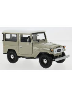   Motor-Max - Toyota FJ40 Hardtop Land Cruiser, beige/weiss, 1:24