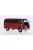 Motor-Max - VW T1 Kasten, schwarz/rot, 1:24