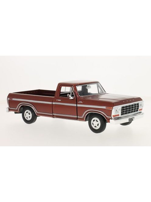 Motor-Max - Ford F-150 Custom, dunkelrot, 1979, 1:24