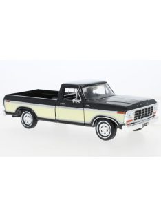 Motor-Max - Ford F-150 Custom, schwarz/beige, 1979, 1:24