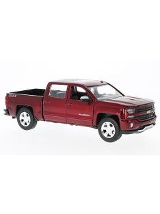   Motor-Max - Chevrolet Silverado 1500 LT - Z71, dunkelrot, 2017, 1:24