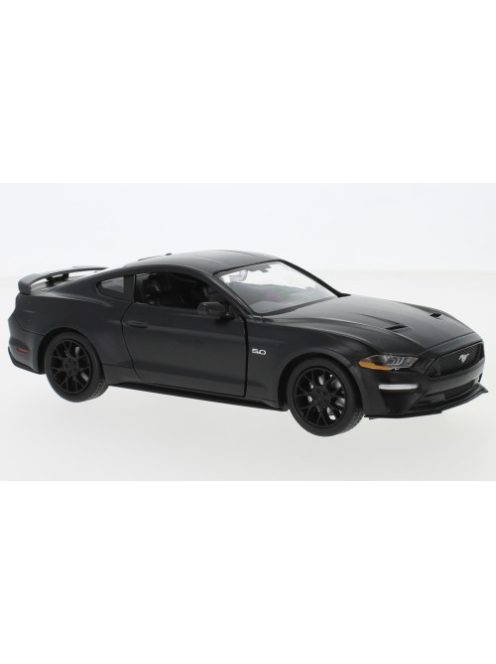 Motor-Max - Ford Mustang GT, schwarz, 2018, 1:24