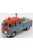 Motor-Max - VOLKSWAGEN T1 TYPE 2 DOUBLE CABINE PICK-UP KUNDENDIEST 1962 LIGHT BLUE ORANGE