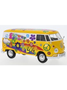 Motor-Max - VW T1 Kasten, Flower Power, 1:24