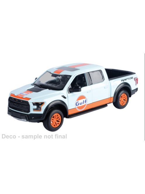 Motor-Max - Ford F-150 Raptor, 2017, Gulf, 1:24