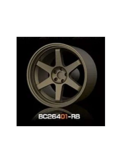 Mothobby Bnds - RACING Wheels & Tyres Set 8MM-9.8MM BRONZE4 pcs