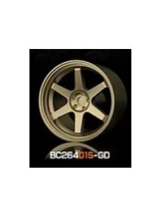   Mothobby Bnds - RACING Wheels & Tyres Set 7.4MM-8.9MM GOLD4 pcs