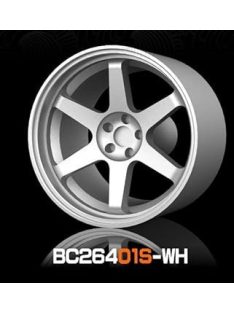   Mothobby Bnds - RACING Wheel & Tire Set 7.4 mm8.9 mm White4 pcs.