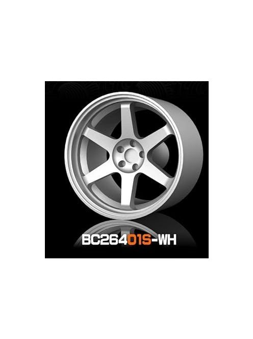 Mothobby Bnds - RACING Wheel & Tire Set 7.4 mm8.9 mm White4 pcs.