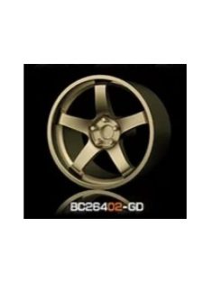   Mothobby Bnds - RACING Wheels & Tyres Set 8MM-9.8MM GOLD4 pcs