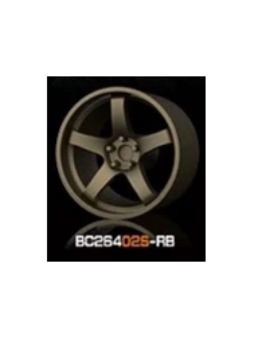 Mothobby Bnds - RACING Wheels & Tyres Set 7.4MM-8.9MM BRONZE4 pcs
