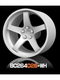   Mothobby Bnds - RACING Wheel & Tire Set 7.4 mm8.9 mm White4 pcs.