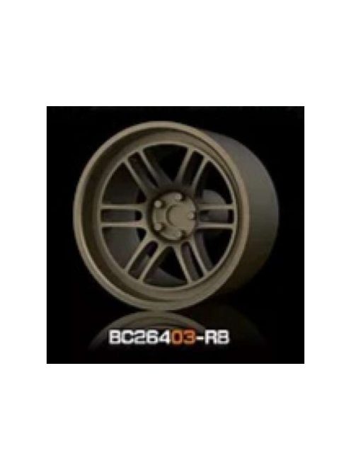 Mothobby Bnds - RACING Wheels & Tyres Set 8MM-9.8MM BRONZE4 pcs