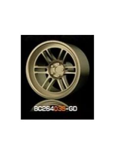   Mothobby Bnds - RACING Wheels & Tyres Set 7.4MM-8.9MM GOLD4 pcs