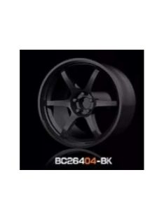   Mothobby Bnds - RACING Wheels & Tyres Set 8MM-9.8MM GLOSS BLACK4 pcs