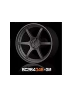   Mothobby Bnds - RACING Wheels & Tyres Set 7.4MM-8.9MM GUN METAL4 pcs