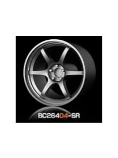   Mothobby Bnds - RACING Wheels & Tyres Set 8MM-9.8MM SILVER4 pcs