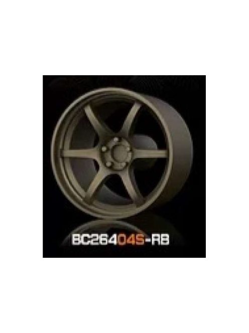Mothobby Bnds - RACING Wheels & Tyres Set 7.4MM-8.9MM BRONZE4 pcs
