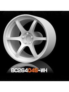   Mothobby Bnds - RACING Wheel & Tire Set 7.4 mm8.9 mm White4 pcs.