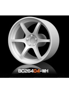   Mothobby Bnds - RACING Wheel & Tire Set 8 mm9.8 mm White4 pcs.