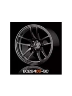   Mothobby Bnds - RACING Wheels & Tyres Set 8MM-9.8MM BLACK CHROME4 pcs