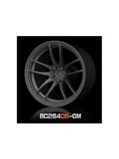   Mothobby Bnds - RACING Wheels & Tyres Set 8MM-9.8MM GUN METAL4 pcs