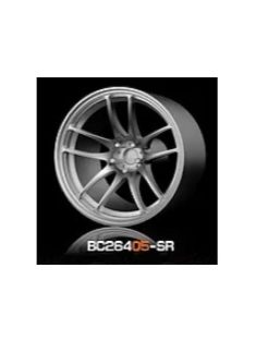   Mothobby Bnds - RACING Wheels & Tyres Set 8MM-9.8MM SILVER4 pcs