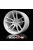 Mothobby Bnds - RACING Wheel & Tire Set 8 mm9.8 mm White4 pcs.