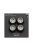 Mothobby/Bnds - 1:64 Work Equip 01 (Wheel: 6.7Mm, Tyre: 8.3Mm) Silver - Wheel & Tyre Set - 4 Pcs