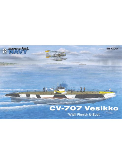 Mpm - CV 707 Vesikko Finnish WWII Submarine
