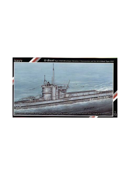 Mpm - U-Boot VII D conversion set Für Revell Bausatz