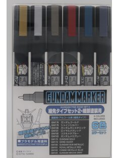   Mr Hobby - Gunze - Mr Hobby -Gunze Gundam Marker Fine Edge Set 2