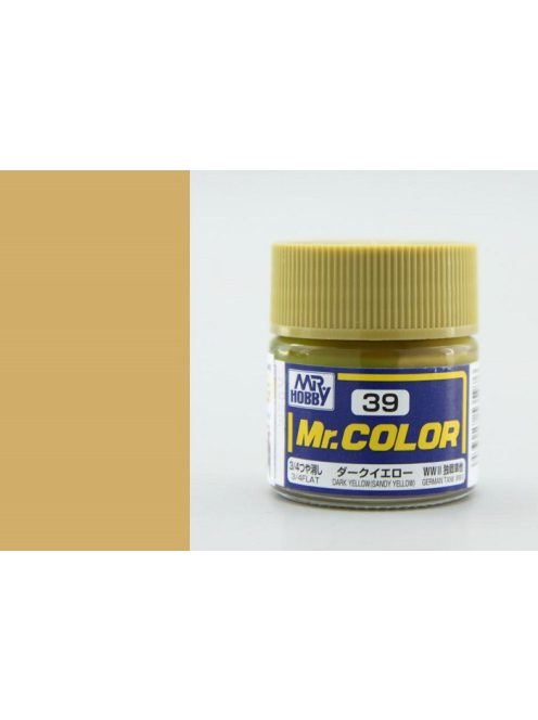 Mr. Hobby - Mr. Color C039 Dark Yellow (Sandy Yellow)