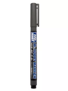   Mr Hobby - Mr Hobby -Gunze Mr. Hobby Marker Super Fine Tip Brush Pen Grey