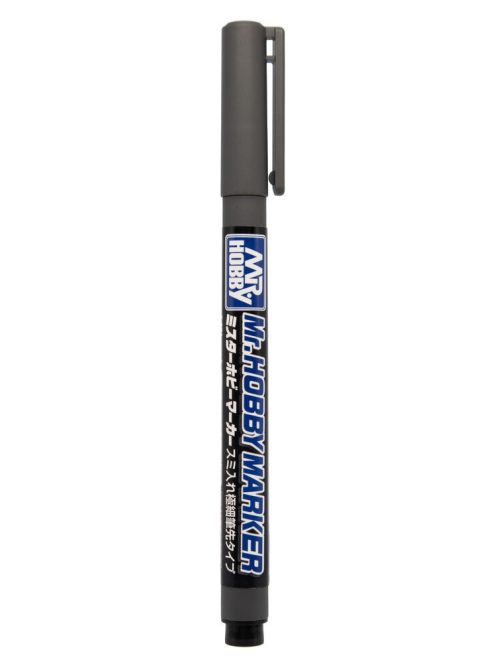 Mr Hobby - Mr Hobby -Gunze Mr. Hobby Marker Super Fine Tip Brush Pen Grey