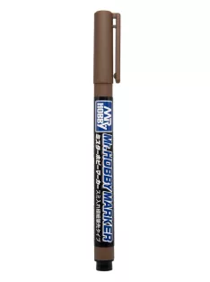   Mr Hobby - Mr Hobby -Gunze Mr. Hobby Marker Super Fine Tip Brush Pen Brown